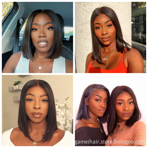 Best Super Bone Straight Double Drawn Full HD Closure Lace Front Glueless Human Hair.  Burmese Cuticle Aligned Virgin Hair Wigs